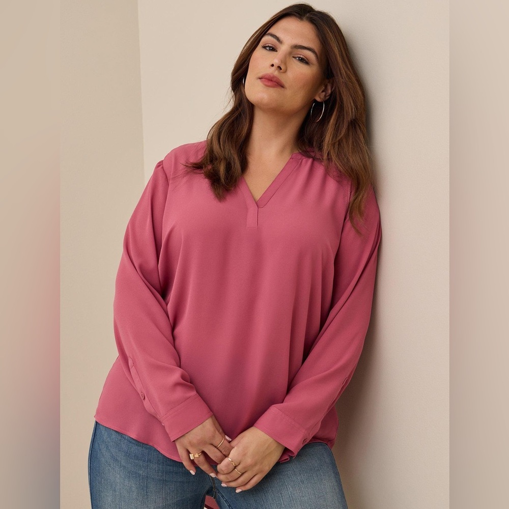 Torrid Rose blouse